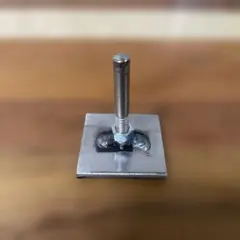 ハンドプレス機対応！叩き治具　打刻　直径8mm レザークラフト