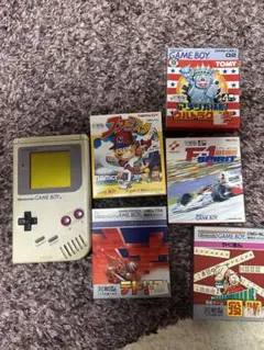 Nintendo Game Boy 本体とゲームソフト5本セット