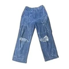 MAISON SPECIAL ダメージ加工デニム　size00