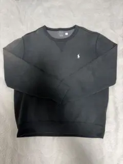 Polo Ralph Lauren ダブルニットスウェット　ブラック L