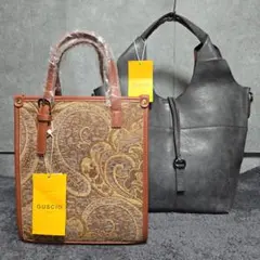 未使用 グッシオイタリー GUSCIO ITALY セット トート ショルダー