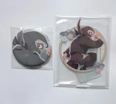 忍たま乱太郎 セガ ラッキーくじ 雑渡昆奈門 アクスタ 缶バッジ