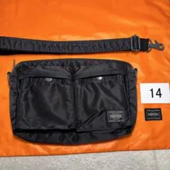 美品 PORTER ポーター タンカー ショルダー ボディバッグ 黒 ポータータンカー ショルダーバッグ（ボディバッグ）｜バッグ