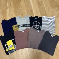 まとめ売り ロンT 長袖 8枚 140