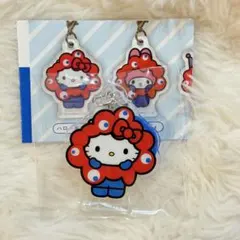 【即購入⭕️】サンリオ ミャクミャク なりきり アクリルチャーム ハローキティ