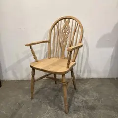 ヴィンテージ　ダイニングチェア　カフェチェア　アームチェア　剥離