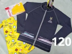 新幹線 はやぶさ ドクターイエロー ラッシュガード サーフパンツ 3点セット