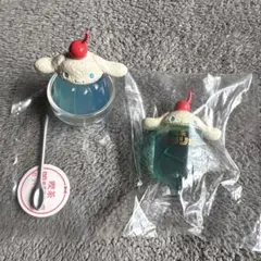 喫茶サンリオ シナモロール クリームソーダ(未開封)＆空色ゼリー(美品)箱なしのサムネイル