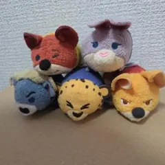 ズートピア ツムツム 5体セット