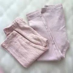 UNIQLO ユニクロ　むーのんのん レギンス 110 ピンク　2枚セット