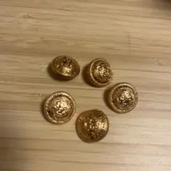 新品未使用品　ボタン　ゴールド　20mm