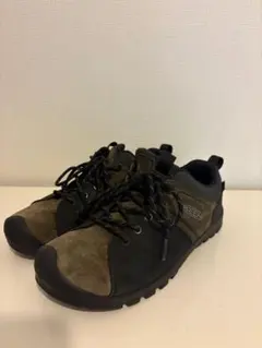 D*T様 KEEN アウトドアシューズ 黒/グレー　26.5cm