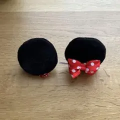 ディズニー ミニーマウス パッチン ヘアアクセサリー