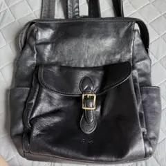 Dakota リュック 黒 レザー