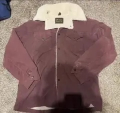 Wrangler ラングラー コーデュロイ ボアジャケット L ピンクブラウン