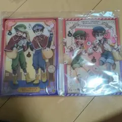 地縛少年花子くん 2 ラッキー缶バッジ くじ ペアアクリルパネル ラスト