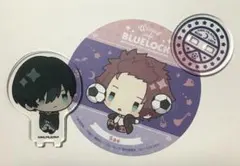 アニメイトカフェ トレーディングアクリルスタンド糸師凛＋コースター糸師冴