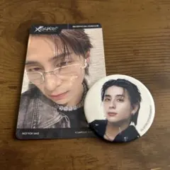 INI XQUARE 西洸人　缶バッジ・FC限定トレカ