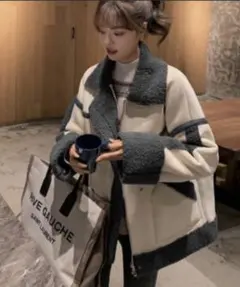 ジップアップ ブルゾン