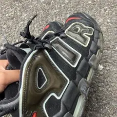 NIKE AIR MORE UPTEMPO ブラック レッド