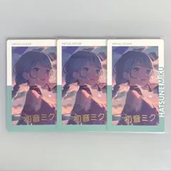 プロセカ 初音ミク エピカ 箔押し 28A 3枚