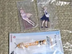 富*士様 ブルアカ　一番くじ　アクリルスタンド　ハナコ　ヒフミ　ラバーチャーム