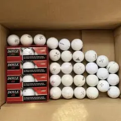 新品未開封DOYLE3x4ゴルフボールまとめ売り40個