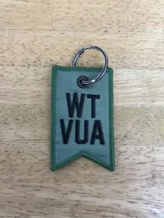 WTAPS ダブルタップスロゴ刺繍キーホルダー