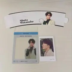 SnowMan スノーマン 渡辺翔太 カレンダー オレンジKiss 特典 セット