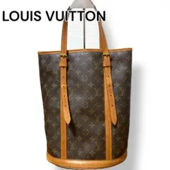 ルイヴィトン★バケット GM モノグラム トートバッグ 外観良好 M42236