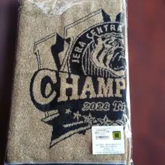 阪神タイガース　セ・リーグ優勝　ジャガードラメタオル