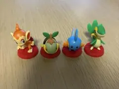 ポケモン　チョコエッグ　ミズゴロウ　ヒコザル　ナエトル　ツタージャ　4点　セット