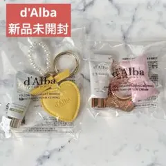 d'Alba ダルバ　ハンドクリーム　サンクリーム　チャーム　2点セット