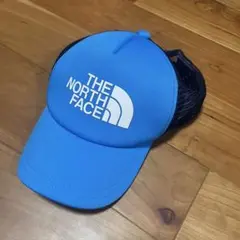 【送料込】THE NORTH FACE 青 トラッカーキャップ キッズ