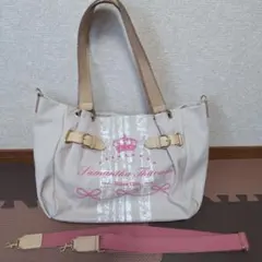 Samantha Thavasa トートバッグ ベージュ