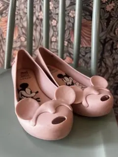 ミニメリッサ 20cm ミッキー・ミニー 耳デザイン サンダル