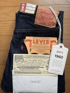 【LVC1960年モデル】Levi's 501ZXX W28 L34 赤耳濃紺