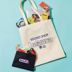 SOUND SHOP balansa トートバッグ＆ポーチセット