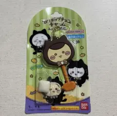 ちいかわロリポップチョコチャーム　　 みんなで黒猫　くりまんじゅう