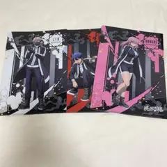 桃源暗鬼 一ノ瀬四季 皇后崎迅 屏風ヶ浦帆希 矢颪碇 クリアファイル 3点セット