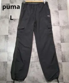 Puma カーゴパンツ　グレー 　Lサイズ プーマ　ナイロンパンツ