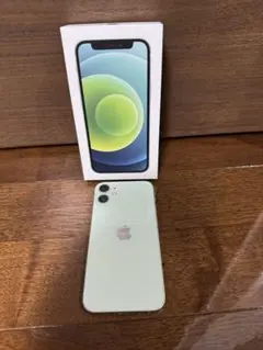 iPhone12 mini 64GB SIMフリー カメラに難あり。新品ケーブル