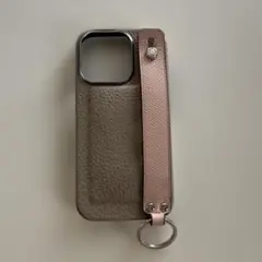 美品】ボナベンチュラiPhone14ケース グレージュ/ブルーリン - メルカリ