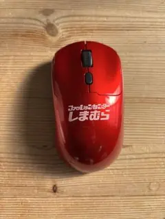 シマムラの赤いワイヤレスマウス GN-MULOB-RD04