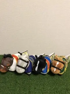 サラブレッドコレクション 馬服マスコットボールチェーン〈全４種〉セット