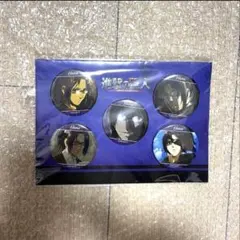 進撃の巨人　ハンジ　場面写缶バッジ5個セット