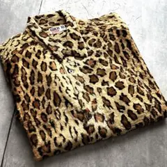 supreme×グッドイナフRAYONレーヨンレオパードシャツwtapsネイバー