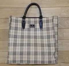 バーバリー　ブラックレーベル　トートバッグ　ハンドバッグ