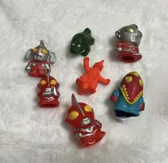 【最終値下げ】ウルトラマン&怪獣　指人形&フィギュアセット4月末日削除予定