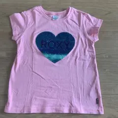 ROXY キッズ Tシャツ 130cm ピンク スパンコールのサムネイル
